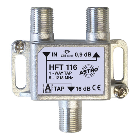 Astro Strobel Abzweiger 1-fach 16db 5-1218MHz HFT 116