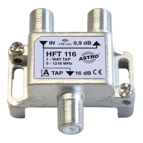 Astro Strobel Abzweiger 1-fach 16db 5-1218MHz HFT 116