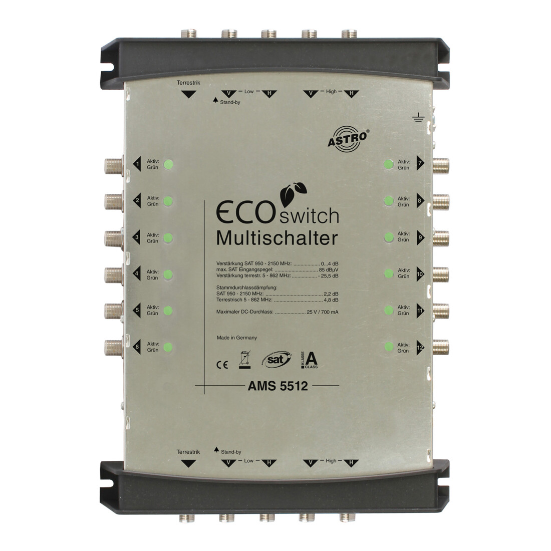 Astro Strobel Multischalter Kask-Erweitg 5 in 12 AMS 5512 Ecoswitch