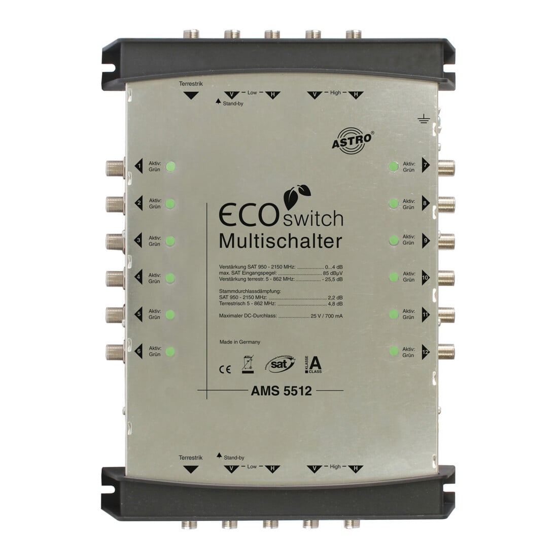 Astro Strobel Multischalter Kask-Erweitg 5 in 12 AMS 5512 Ecoswitch