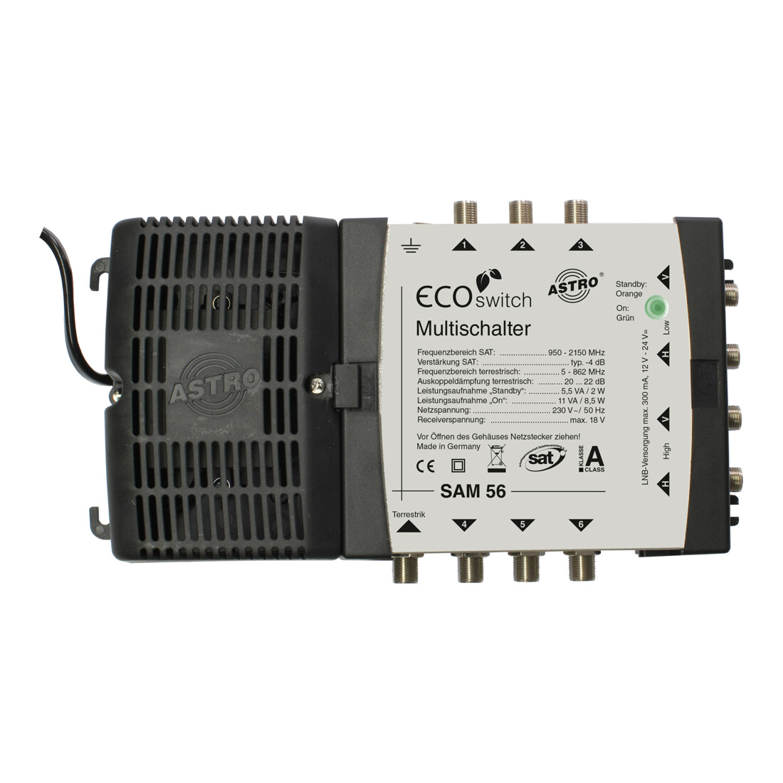 Astro Strobel Multischalter mit Netzteil SAM 56 Ecoswitch