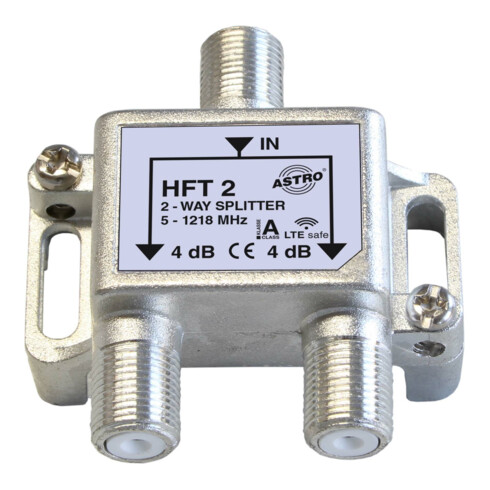 Astro Strobel Verteiler 2-fach 4db 5-1218MHz HFT 2