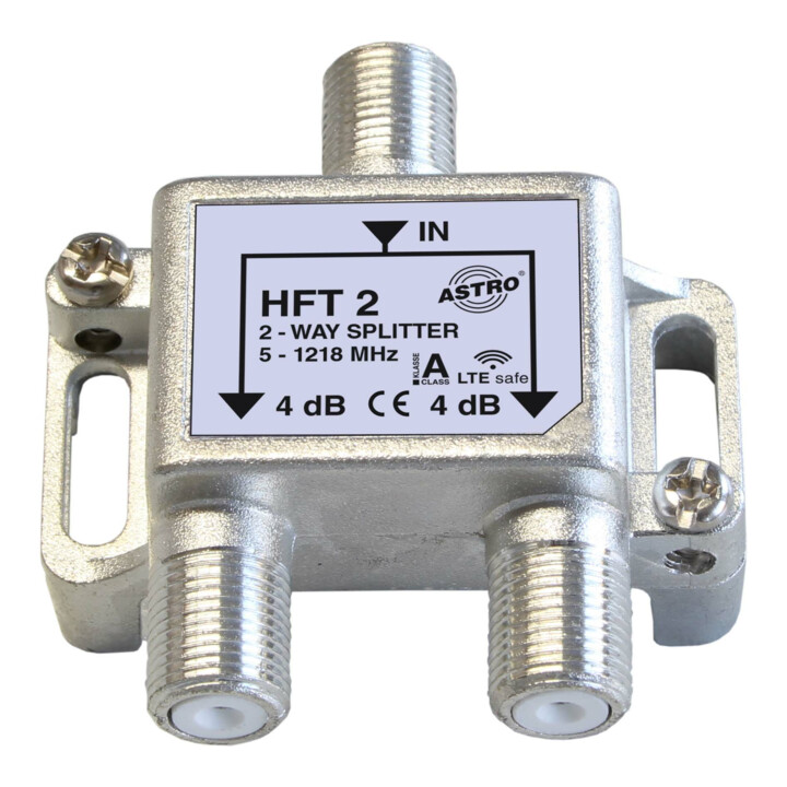 Astro Strobel Verteiler 2-fach 4db 5-1218MHz HFT 2