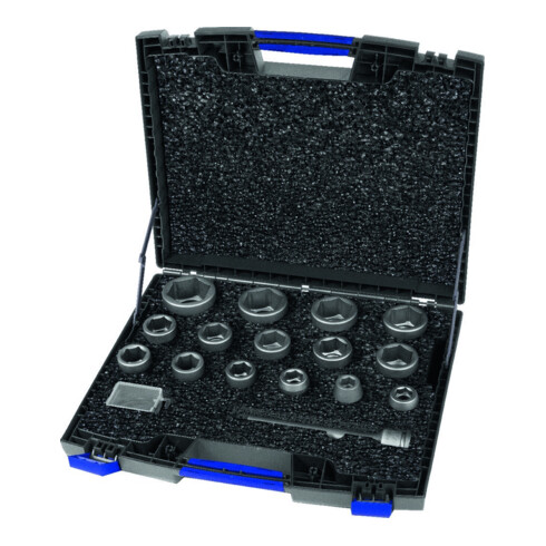 ASW Jeu de clés à douille 3/4" 20 pièces Kraft