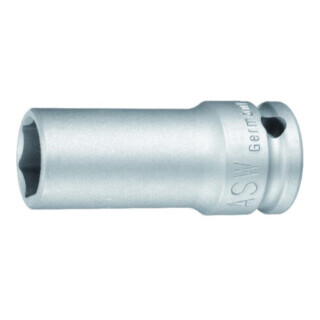 ASW Kraftsteckschlüsseleinsatz 1/2" Sechskant, lang