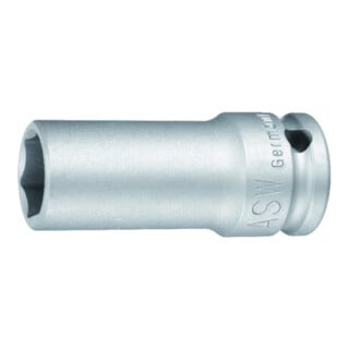 ASW Kraftschraubereinsatz 1/2 Zoll SW 21 mm 6 KT L. 78 mm (lange Ausführung)