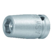 ASW Kraftsteckschlüsseleinsatz 1/4" Sechskant mit Magnet
