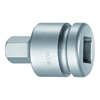 ASW Kraftschraubereinsatz 3/4 Zoll 6 KT SW 27 mm L. 62 mm f. Innen 6 KT Schrauben