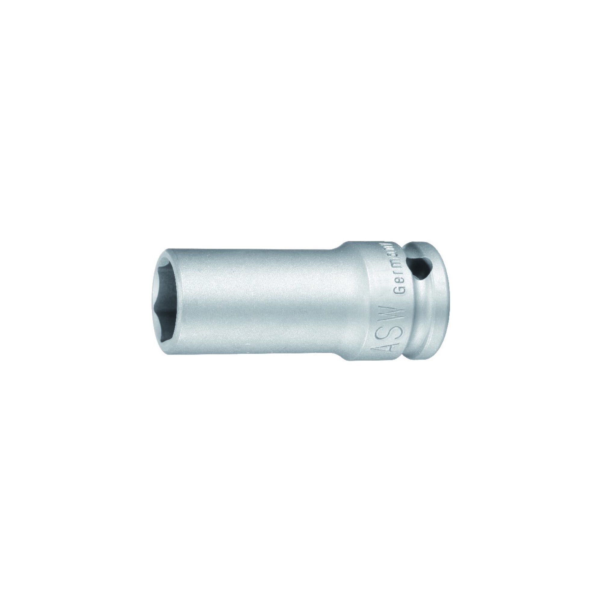 ASW Kraftschraubereinsatz 3/4 Zoll SW 22 mm 6 KT L. 95 mm (lange Ausführung)