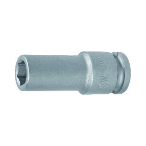 ASW Kraftsteckschlüsseleinsatz 3/8" Sechskant, lang