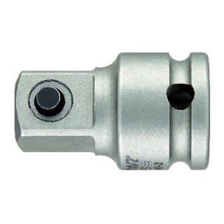 ASW Vergrößerungsstück 3/8 Zoll auf 1/2 Zoll 4 KT L. 36 mm f.Kraftsteckschl.Einsätze
