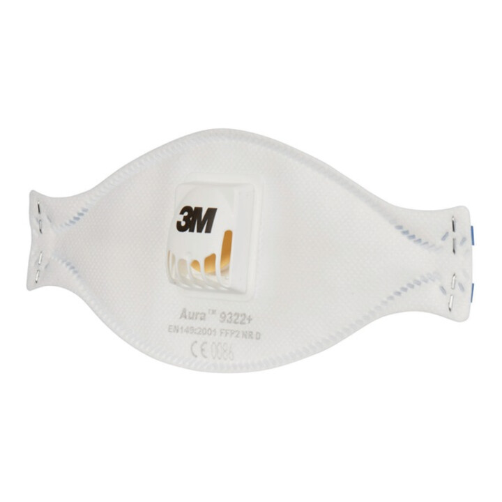 Atemschutzmaske 9322+ FFP2N RD m.Ausatemventil 3M