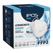 Atemschutzmaske IPOS FFP2 NR o.Ausatemventil,gefaltet-1