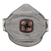 Atemschutzmaske Springfit™ 436 FFP3/V NR m.Ausatemventil JSP-1