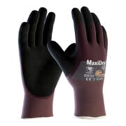 ATG Gants MaxiDry® 56-425 Taille 10 violet/noir Nylon EN 388 EPI II