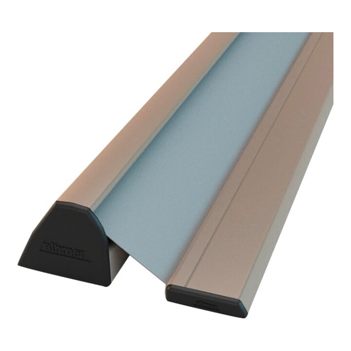 Athmer Fingerschutzprofil NR-32 UniSafe w-proof L.2000mm BG anthrazit silberf.