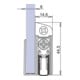 Athmer Joint de porte Schall-Ex® GS-8 n° 1-407 Ext.1-s.L.833mm Aluminium argenté-1
