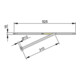Athmer Türöffnungsbegrenzer Porti f.Türblatt-B.720-1110mm Holz-und Metallzargen 120Grad-4