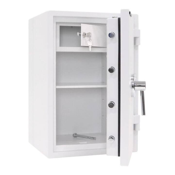 Atlas Coffre-fort ignifuge Atlas Fire 65 EL serrure électronique blanc