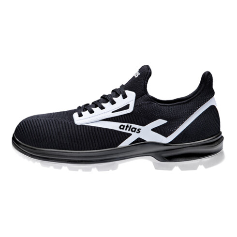 ATLAS Halbschuh A 25 BLACK SRC alu-tec Aluminiumkappe