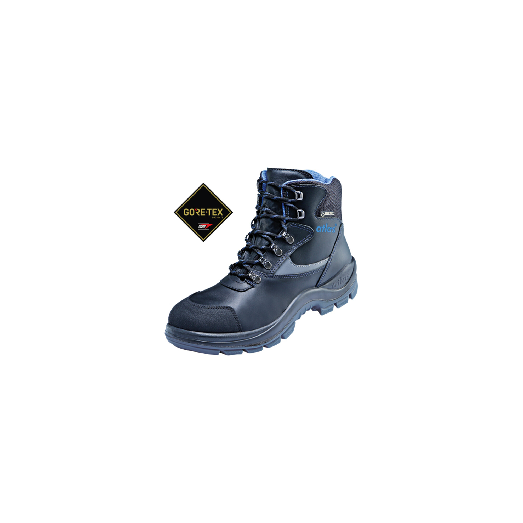 Atlas knöchelhoher Sicherheitsschuh GTX 535 GORE-TEX S3, Weite 10 Größe 37