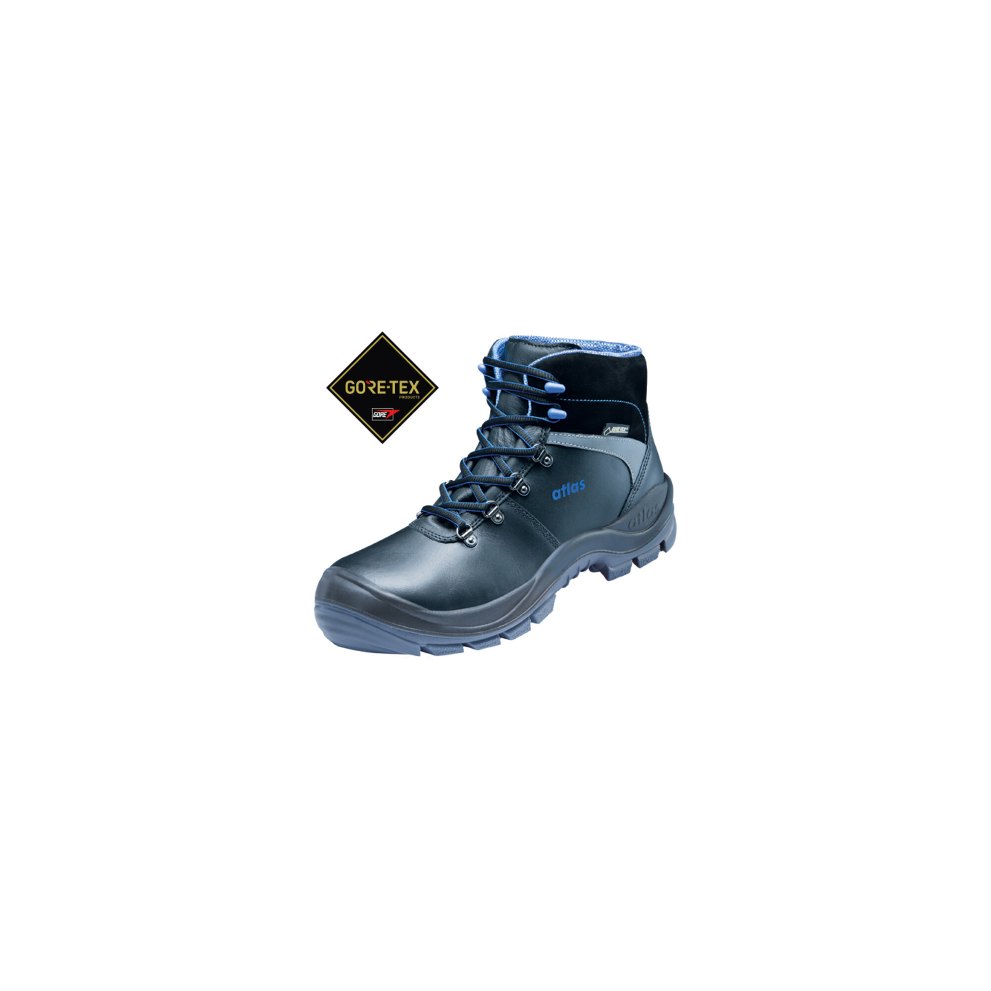 Atlas knöchelhoher Sicherheitsschuh GTX 745 GORE-TEX S3, Weite 10 Größe 49