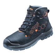Atlas knöchelhoher Sicherheitsschuh XT 520 GTX, S3, W10, schwarz/rot-1