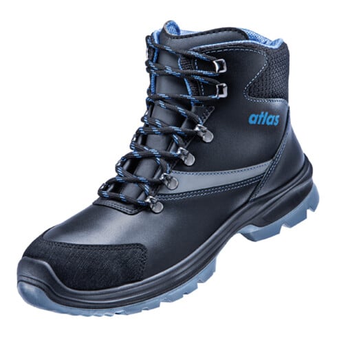 Atlas Scarpa di sicurezza alta alla caviglia ALU-TEC 735 XP ESD S3, larghezza 10 taglia 37