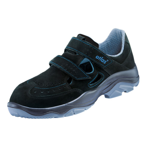 Atlas Sicherheitssandale alu-tec 375 XP S1P C schwarz/blau Schuhweite 10