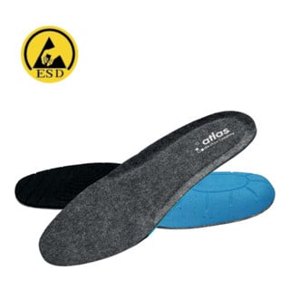 Atlas Thermo Einlegesohle schwarz