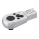 Attache mâle à cliquet réversible 6401-1 ∙ Carré femelle 9 x 12 mm ∙ Carré massif 6,3 mm (1/4 pouce) HAZET