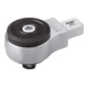 Attache mâle à cliquet réversible 6402 ∙ Carré femelle 9 x 12 mm ∙ Carré massif 10 mm (3/8 pouce) HAZET