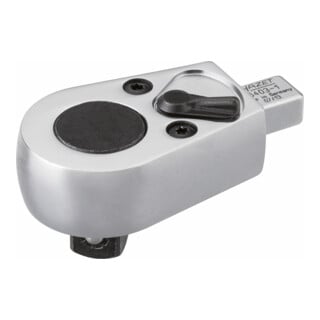Attache mâle à cliquet réversible 6403-1 ∙ Carré femelle 9 x 12 mm ∙ Carré massif 12,5 mm (1/2 pouce) HAZET