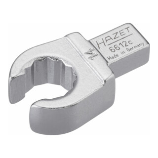 HAZET Clé circulaire à mortaiser ouverte, 9x12 mm