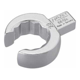 HAZET Clé circulaire à mortaiser ouverte, 9x12 mm