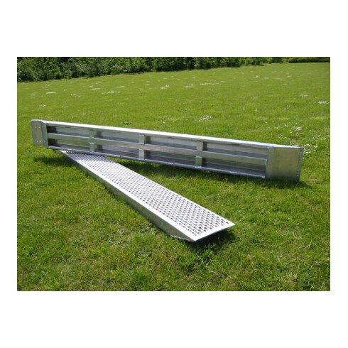 Auffahrschiene o.Rand Alu L 3000 mm, 4000 kg