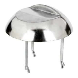 Auflaufstütze Alu-Guss roh anschr. Betonanker 65mm GAH