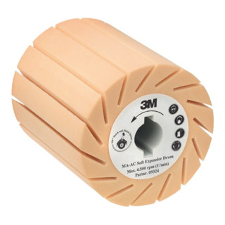 Aufnahmewalze MA-AC weich D.90xB100mm 19mm 3M