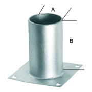 Aufschraubhülse pour rondin de 100