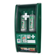 Augenspülstation 2 x 0,5 l,1 x Pflasterspender CEDERROTH