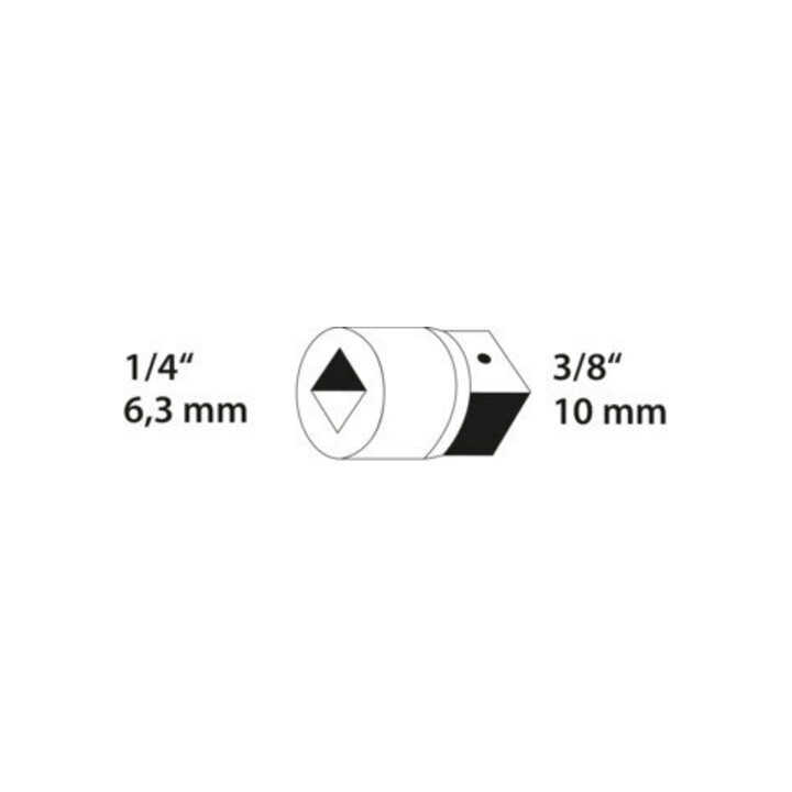 Augmentateur 2030 1/4 à 3/8 po. L. 26 mm acier CV GEDORE