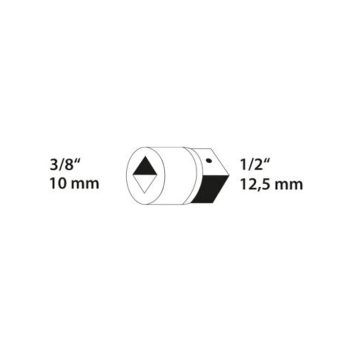 Augmentateur 3019 3/8 à 1/2 po. 35 mm acier CV GEDORE