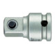Augmentateur 410-2 3/8 po. à 1/2 po. 4 pans L. 36 mm p. embouts de clé à douille-1