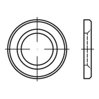 August Friedberg DIN 6916/EN 14399 -6 Scheibe für HV-Verbindungen im Stahlbau, Stahl, feuerverzinkt