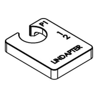 Ausgleichscheibe R 82015 GTW 40 P1 M10/5,0 Stahl feuerverz. 1St. LINDAPTER