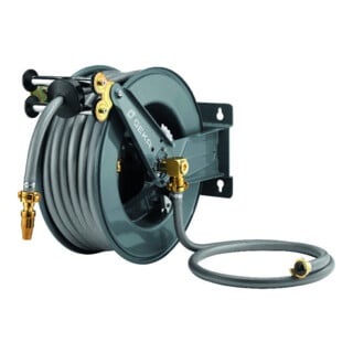 Aut.Schlauchaufroller PA30SK mit Schlauch 3/4" 30m+2m Armaturen GEKA plus