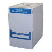Autocollant de service après-vente Eichner, texte : Protection antigel jusqu'à moins-4