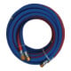 Autogenzwillingsschlauch L.10m ID 6/9mm Wandst.5/3,5mm blau/rot-1