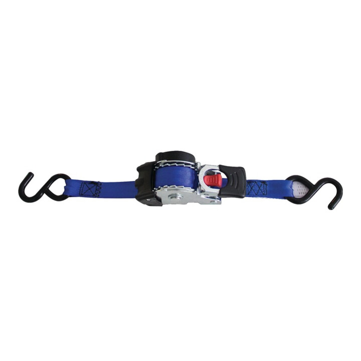 Autom.Zurrsystem DIN EN 12195-2 L.3m B.25mm m.S-Haken LC U 600 daN SPANSET