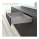 Hettich Kit de profil de côté de tiroir, AvanTech YOU, hauteur 101 mm, NL, argent, gauche et droite-5